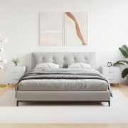vidaXL Κομοδίνα 2 τεμ. Λευκά 40 x 35 x 47,5 εκ. από Επεξεργασμένο Ξύλο