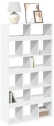 vidaXL Βιβλιοθήκη Λευκή 100x33x187,5 εκ. Επεξ. Ξύλο