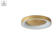 Φωτιστικό Οροφής - Πλαφονιέρα SE LED 60 AMAYA CEILING BRUSHED GOLD Δ3 - 77-8159 - 21W - 50W - 77-8159