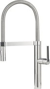 Blanco Culina-S Inox Μπαταρία Κουζίνας με Περιστρεφόμενο Ρουξούνι και Ντους με Μαγνητική Επαφή