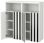 SMASTAD/PLATSA σύνθεση αποθήκευσης με 6 ράφια, 120x42x123 cm 595.496.86
