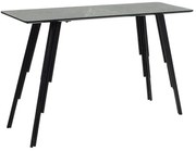 Κονσόλα Lifo MDF ανθρακί cement-μαύρο 120x40x75εκ 120x40x75 εκ.