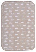 Κουβέρτα Βρεφική Clouds Beige Nef-Nef Κούνιας 100x140cm Πολυέστερ