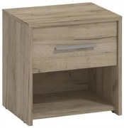 ΣΕΤ 2 ΚΟΜΟΔΙΝΑ GARONA 2NO1F GREY OAK ΧΡΩΜΑ 42x33x42εκ 11012277