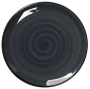 Πιάτο Πορσελάνινο Terra Ρηχό Σετ 6 τμχ Tlg102K6 Φ24,5cm Grey Espiel Porcelain