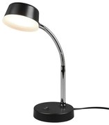 Φωτιστιικό Γραφείου Kiko R52501102 4,5W Led Φ12cm 34cm Black RL Lighting