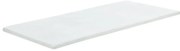 Ανώστρωμα Casmeriane roll pack λευκό ύφασμα-memory foam 120x200x5εκ 120x200x5 εκ.