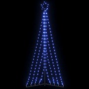 vidaXL Χριστουγεννιάτικο δέντρο LED 339 LED μπλε 187 εκ.