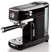 Καφετιέρα Ariete ESPRESSO SLIM MODERNA 1381/32, 1300W, 15 bar, 1.1 l, αλεσμένος και ESE, Μαύρο