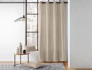Κουρτίνα Mέτριας Σκίασης Twily Douceur d'intérieur με τρουκς και διαστάσεις 135x260cm - Linen