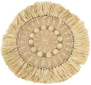 Διακοσμητικό Τοίχου Kabale 012.862101209 30cm Με Raffia Natural Raffia