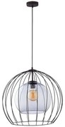 Φωτιστικό Οροφής Universo 2552 1xΕ27 15W Φ50cm 180cm Black TK Lighting