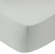 Κατωσέντονο Cotton Feelings με λάστιχο 106 Light Grey Υπέρδιπλο (180x200+30)