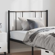 vidaXL Κεφαλάρι Μαύρο 100 εκ. Μεταλλικό