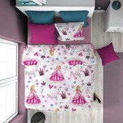 Πάπλωμα Polycotton Μονό 160x240εκ. Princess 390 Pink Dimcol