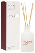 Αρωματικό Χώρου 100ml Με Στικς Kentia Mood Πόθος