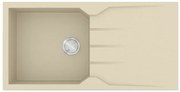 Sanitec Granite 811 Ocra Νεροχύτης 1B 1D