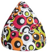 Epiplo World  BeanBag Malibu XL Πουφ 70x110εκ. Πορτοκαλί BEST-1859129