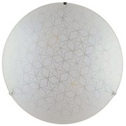 Φωτιστικό Οροφής - Πλαφονιέρα Esagram I-ESAGRAM-PL30 2xE27 Φ30cm White Luce Ambiente Design