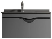 ΣΕΤ ΠΑΓΚΟΥ DIVA 80cm PLYWOOD χρ.ANTHRACITE S3BDIV080ANTH S3BDIV080ANTH