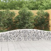 vidaXL Συρματοκιβώτια Τοξωτά 10 τεμ. 400x50x40/60 εκ. Γαλβαν. Ατσάλι