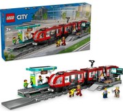 City Downtown: Τραμ Kαι Σταθμός (60423) 7 Ετών+ 811 Κομμάτια Multi Lego