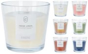 Αρωματικό Κερί 420900350 Σε γυάλινο δοχείο 13.5 x 12.5cm Σε 6 επιλογές αρώματος
