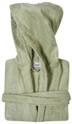 Μπουρνούζι Ενηλίκων Βαμβακερό Medium Casual 5907 Λαδί Das Home