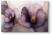 Πίνακας σε καμβά "Purple Peonies" Megapap ψηφιακής εκτύπωσης 100x70x3εκ.