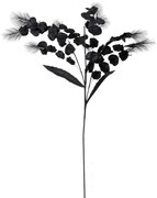 Κλαδί Με Φύλλα Μαύρο 120εκ. Zen Collection 25.13.51639