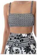 Μπλουζάκια με μακριά μανίκια Matchbox  PRINTED BUSTIER TOP WOMEN