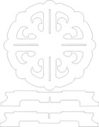 Intra απο ξύλο plywood 3mm-4mm πάχος - Graphique 1صبور شاي Δίασταση 30x30 cm Intraeaxys-d1lrpy1m