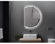 Sparke GLAZZY Καθρέπτης LED D-SHAPE 65x90cm