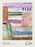 Αναπαραγωγή Landscape with Poplars (1929), Paul Klee