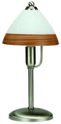 Φωτιστικό Επιτραπέζιο 3432 18x34cm 1xE14 Brown-Nickel Inlight