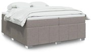 ΚΡΕΒΑΤΙ BOXSPRING ΜΕ ΣΤΡΩΜΑ TAUPE 200X200 ΕΚ. ΥΦΑΣΜΑΤΙΝΟ 3285502