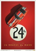 Εκτύπωση τέχνης Ferrari 250 GTO - Red - 24h Le Mans - 1962 - Collector's Edition, Automobilist