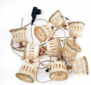 Φωτιστικό Οροφής - Γιρλάντα Aurora LUMAUR800XXOCNW 800cm 10xE14 35Lm 220V 2700K Brown New Garden