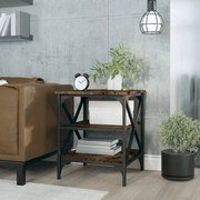 Βοηθητικό Τραπέζι Καπνιστή Δρυς 40x42x50 εκ. Επεξεργασμένο Ξύλο 825776