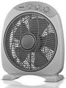 BRUNO ανεμιστήρας Box Fan BRN-0184, επιτραπέζιος/δαπέδου, 38W 32cm, γκρι