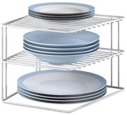 Διοργανωτής γαι τη Ντουλάπα της Kουζίνας Metaltex Silos 3 Ράφια Μέταλλο (25 x 25 x 19 cm)