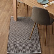 Χαλάκι Κουζίνας Santino 04 Brown Kentia 70X140cm Βαμβάκι-Πολυέστερ