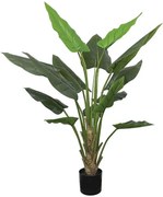 Τεχνητό Δέντρο Σε Κασπώ Φιλόδεντρο 04-10041 150cm Green Marhome Συνθετικό Υλικό