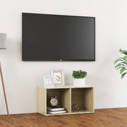 Έπιπλο Τηλεόρασης Sonoma Δρυς 72x35x36,5 εκ. από Επεξ. Ξύλο 805528
