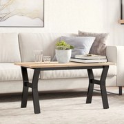 vidaXL Πόδια Τραπεζιού Σαλονιού σε Σχήμα «Y» 80x40x43 εκ. Ατσάλι