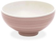 Μπωλ Σερβιρίσματος Pàtera PA90908 Φ18x8cm 900ml Pink-White Zafferano Κεραμικό