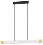 Φωτιστικό Οροφής - Ράγα Vallelado 390386 Led 109x150cm Grey-Brown Eglo