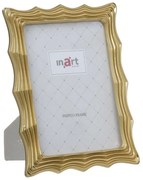 Κορνίζα 3-30-167-0046 10x15cm Gold Inart Πολυρεσίνη