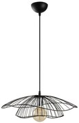 Φωτιστικό Οροφής Tel 892OPV1674 Φ50x111cm E27 40W Black Opviq