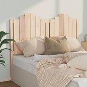 Κεφαλάρι Κρεβατιού 141x4x110 εκ. από Μασίφ Ξύλο Πεύκου 818465